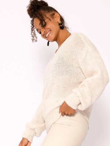 SASSYCLASSY Oversizepullover in Beige