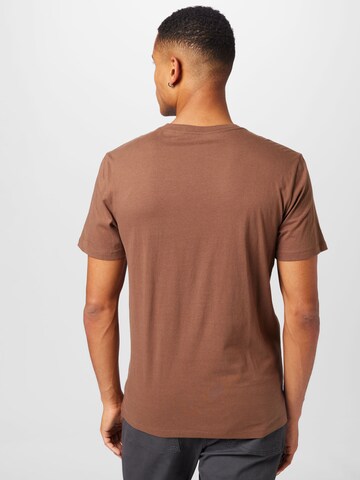 GAP Regular fit T-shirt 'BAS' i brun