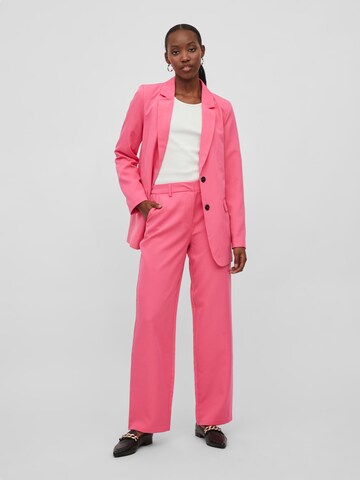 VILA Regular Pants 'Kammas' in Pink