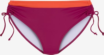 Pantaloncini per bikini di s.Oliver in rosa: frontale