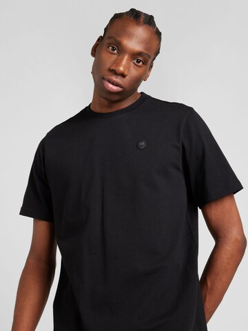 KnowledgeCotton Apparel Shirt 'ALDER' in Black