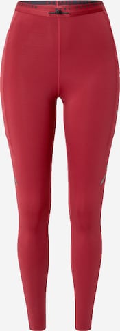 NIKE - Skinny Calças de desporto 'DIVISION' em vermelho: frente