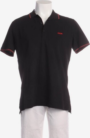 HUGO Red Poloshirt L in Schwarz: predná strana