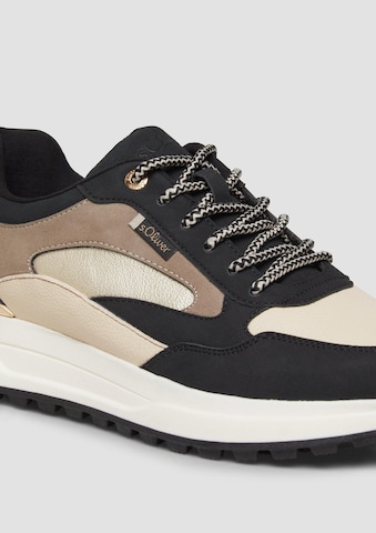 s.Oliver Platform trainers in Black