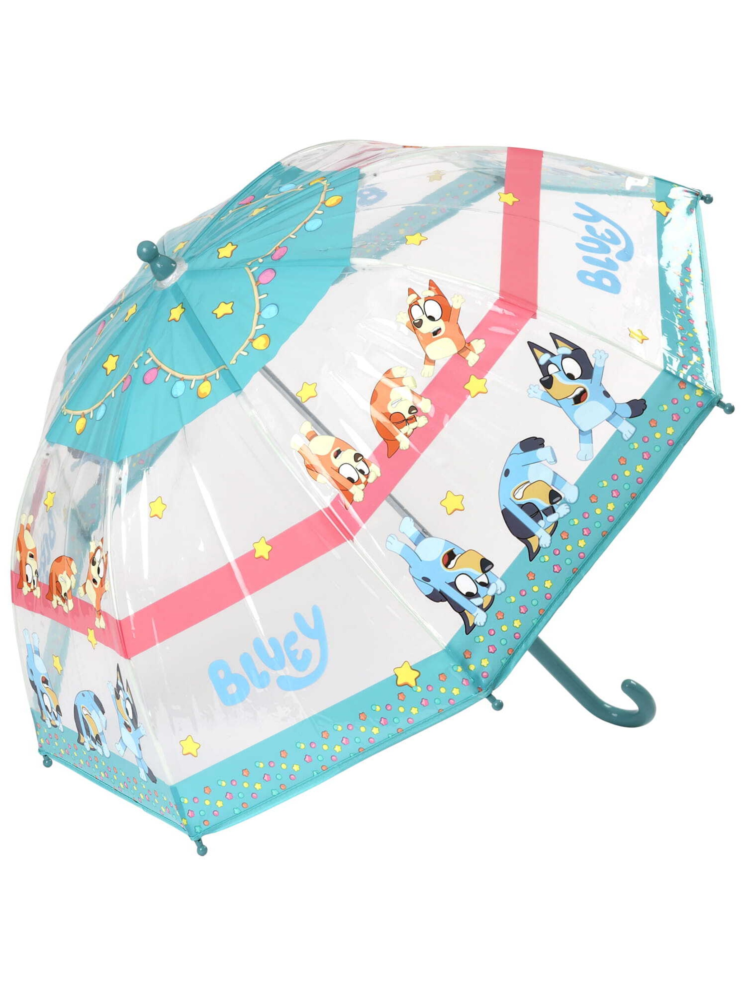 Ombrello di Bluey in blu: frontale