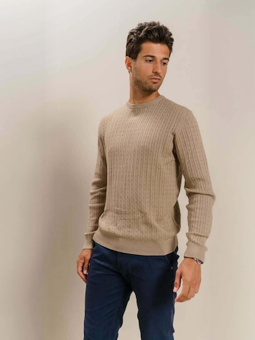 TEESHOPPEN Trui ' Pullover ' in Beige