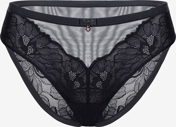 Marc & André Panty 'MYSTIC DAHLIA' in Black: front