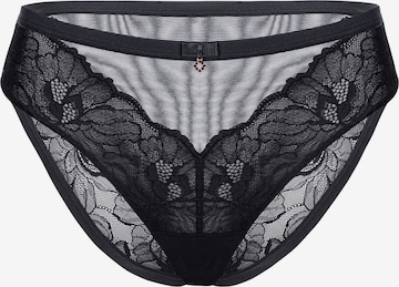 Marc & André Panty 'MYSTIC DAHLIA' in Black: front