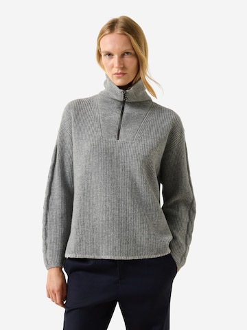 BOGNER Pullover 'Larissa' in Grau: Vorderseite
