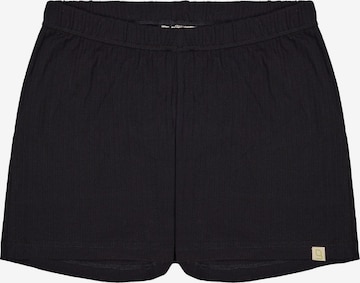 greenjama Pyjamahose in Schwarz: Vorderseite