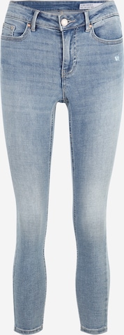 Vero Moda Petite Skinny Jeans 'FLASH' in Blauw: voorkant