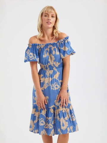 Hiccup Kleid in Blau