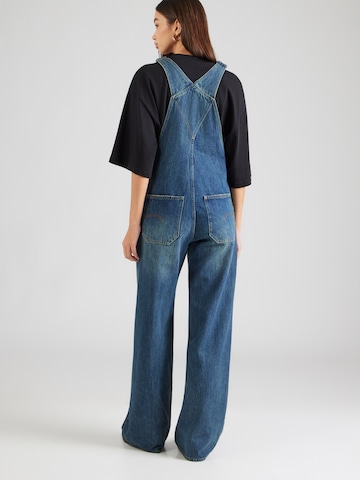 Loosefit Salopette en jean G-STAR en bleu