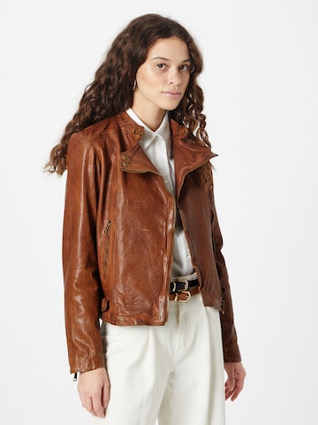 Veste mi-saison 'FEYOSHI' Lauren Ralph Lauren en marron : devant