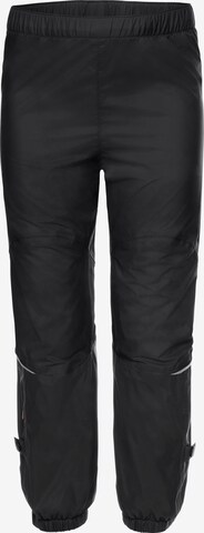 Regular Pantalon outdoor 'Grody' VAUDE en noir : devant