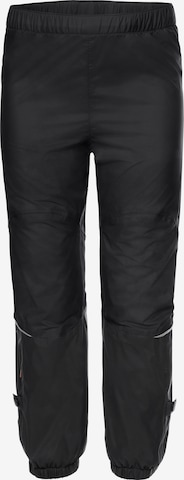 VAUDE Regular Outdoor Pants 'Grody' in Black: front