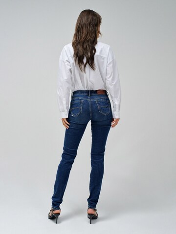 Salsa Jeans Skinny Jeans 'Wonder' in Blauw