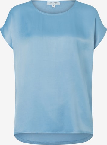 Camicia da donna di MORE & MORE in blu: frontale