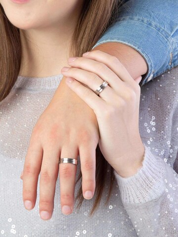 Lucardi Ring in Silver