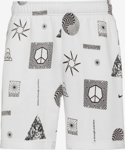 Pantaloni sport NIKE pe gri / negru / alb murdar, Vizualizare produs