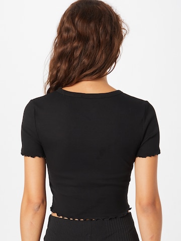 Gina Tricot Shirt 'Cissi' in Zwart