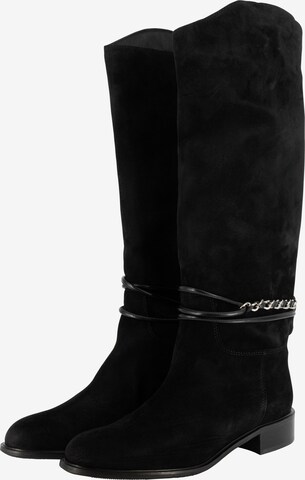 faina Stiefel in Schwarz