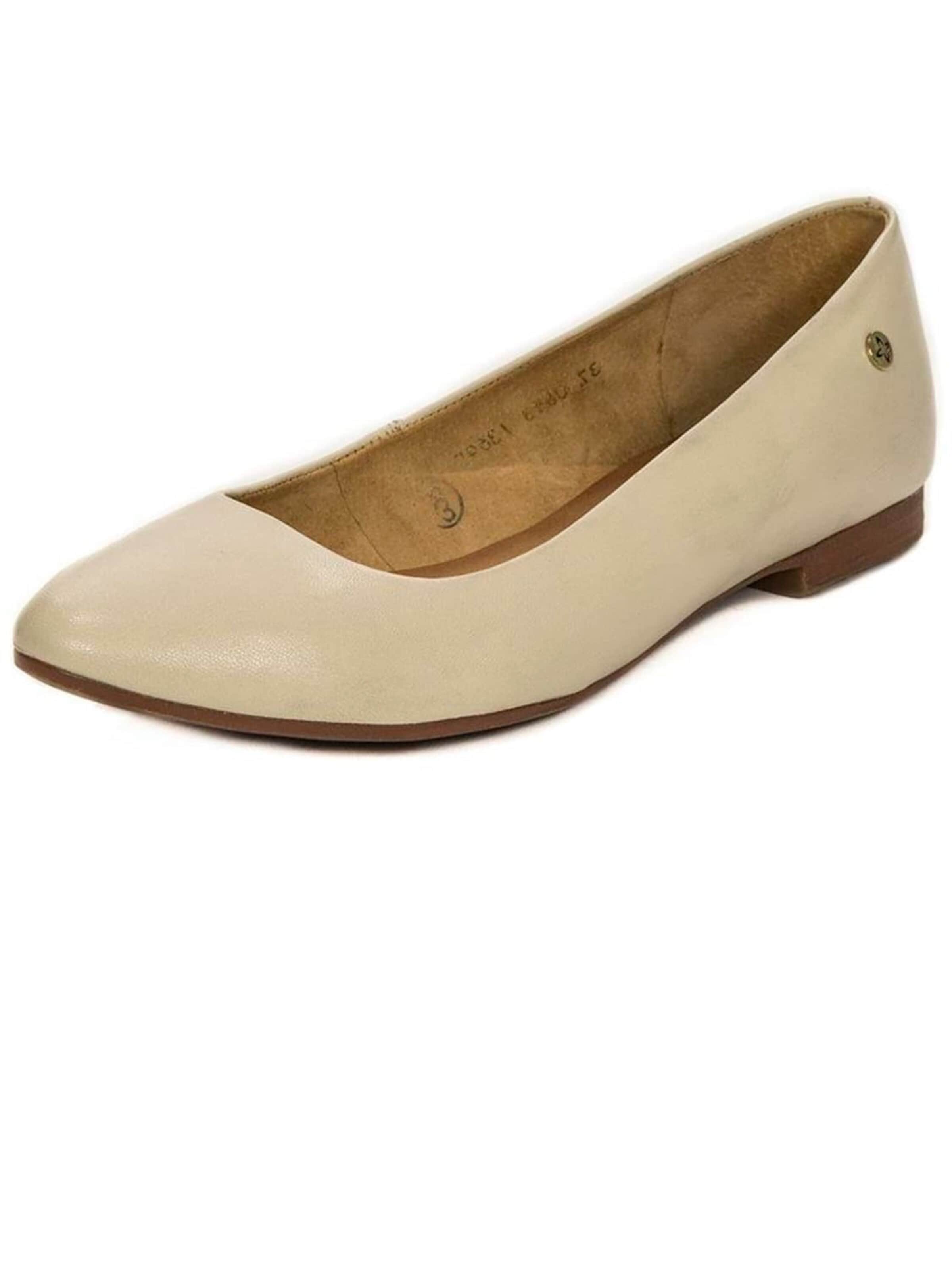 Maciejka Ballet Flats '00873-32/00-5' in Beige: front