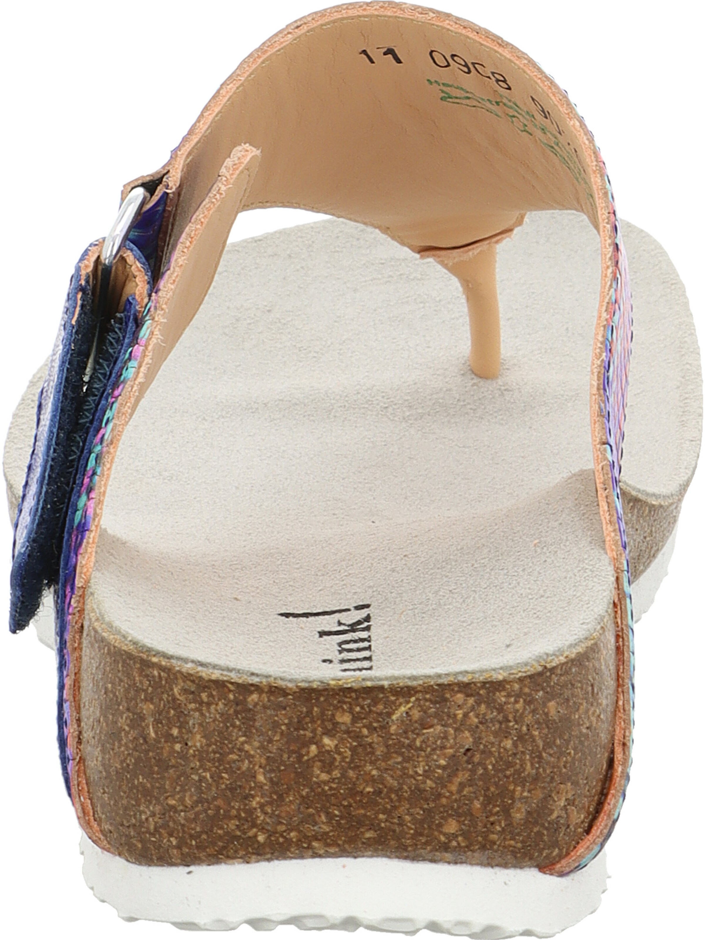 THINK! T-Bar Sandals 'Julia' in Blue