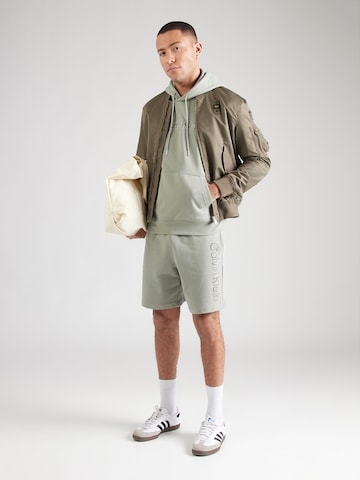 Calvin Klein - Sweatshirt em cinzento