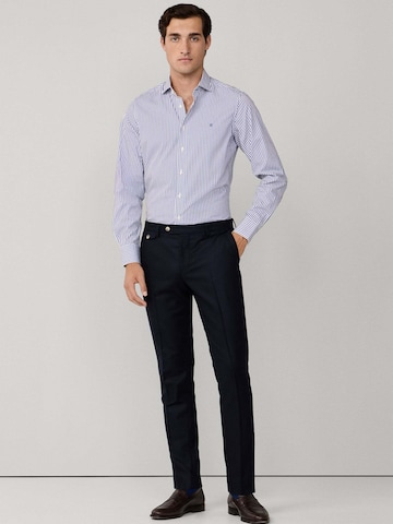 Hackett London Slimfit Chino 'Kensington' in Blauw