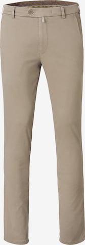 MEYER Regular Chino 'Bonn 2-8555' in Beige: voorkant