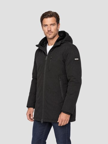 Manteau mi-saison Schott NYC en noir