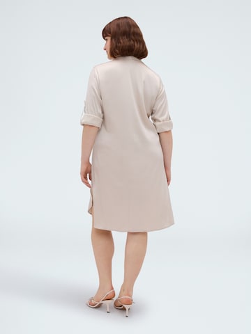 Abito camicia di Fiorella Rubino in beige