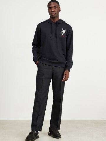 HUGO Sweatshirt 'Dammico' in Schwarz