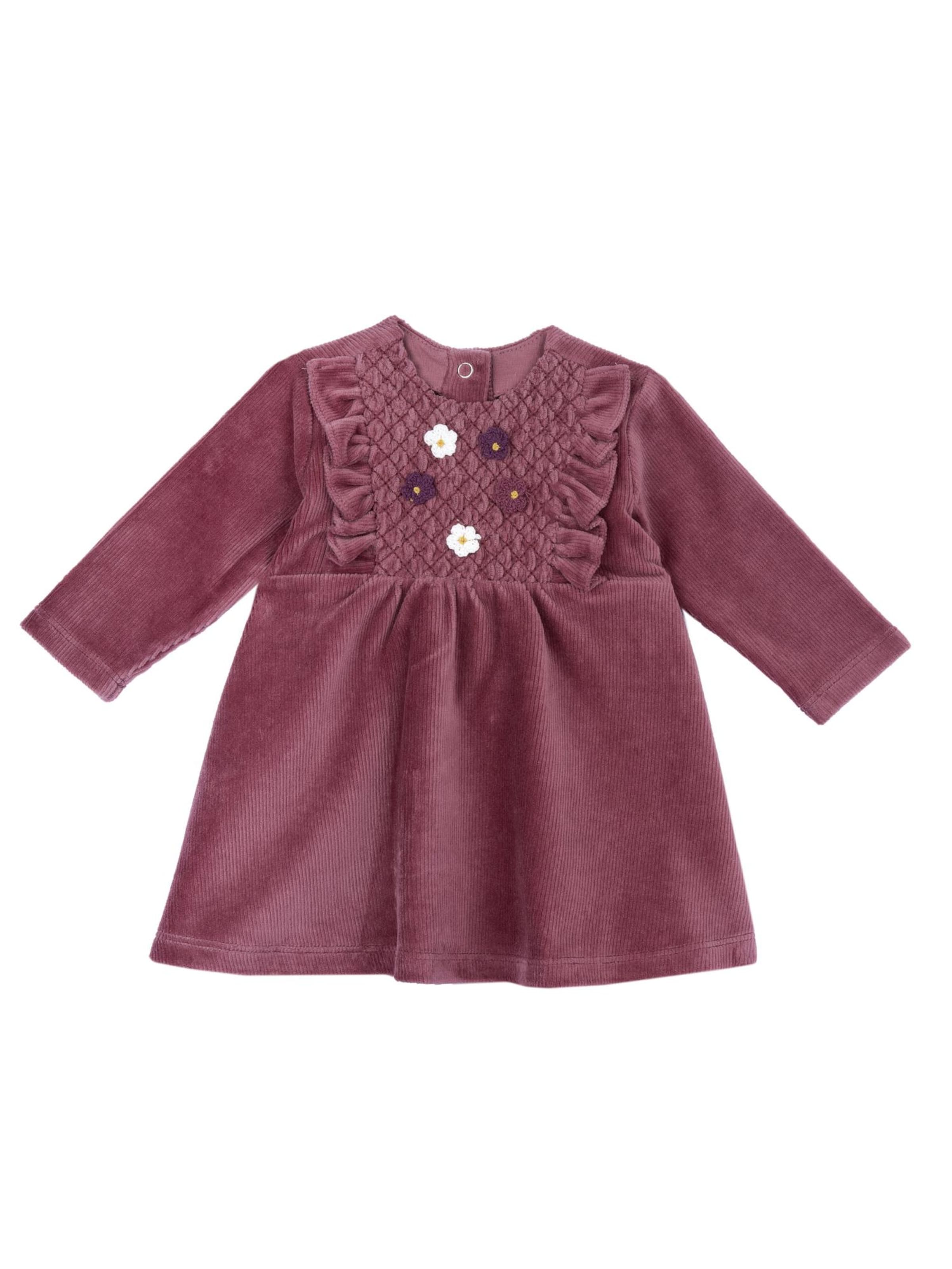 Chicco - Vestido em vermelho: frente