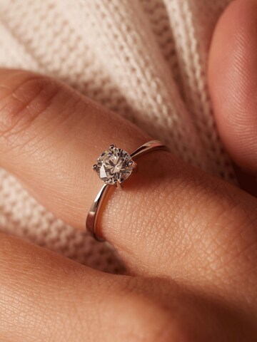 Lucardi Ring in Silver