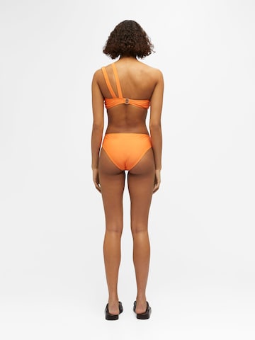 Bustieră Sutien costum de baie 'Team' de la OBJECT pe portocaliu