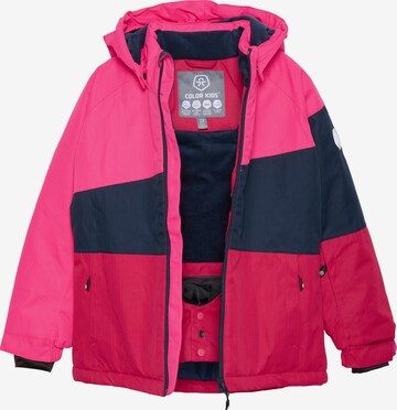 COLOR KIDS Skijacke 'Coski' in Pink