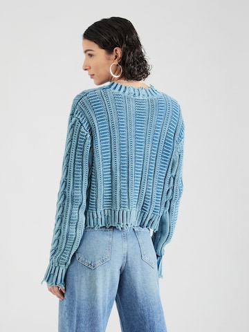 TOPSHOP Sweter w kolorze niebieski