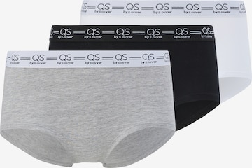 QS Boyshorts in Grey: front