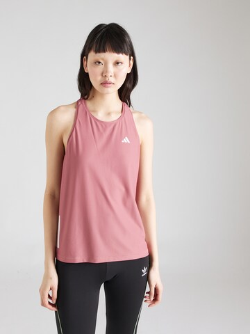 ADIDAS PERFORMANCE Sports top 'Own The Run' in Pink: front