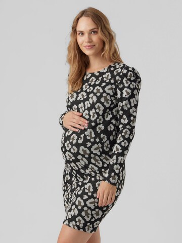 Robe MAMALICIOUS en noir : devant