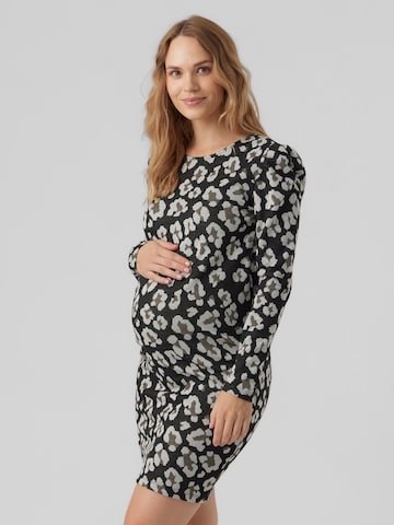 Robe MAMALICIOUS en noir : devant