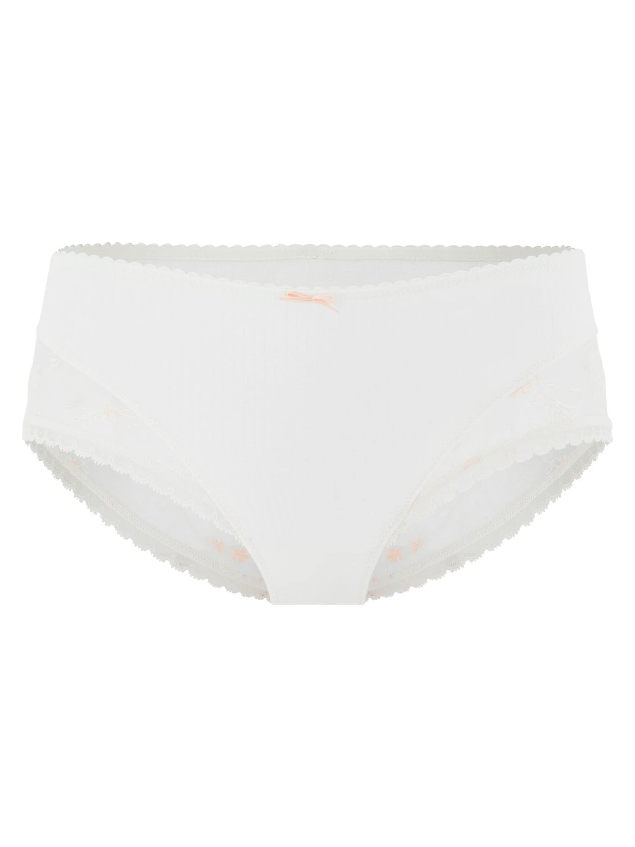 Conturelle Panty 'Mille Fleurs' in Beige: front