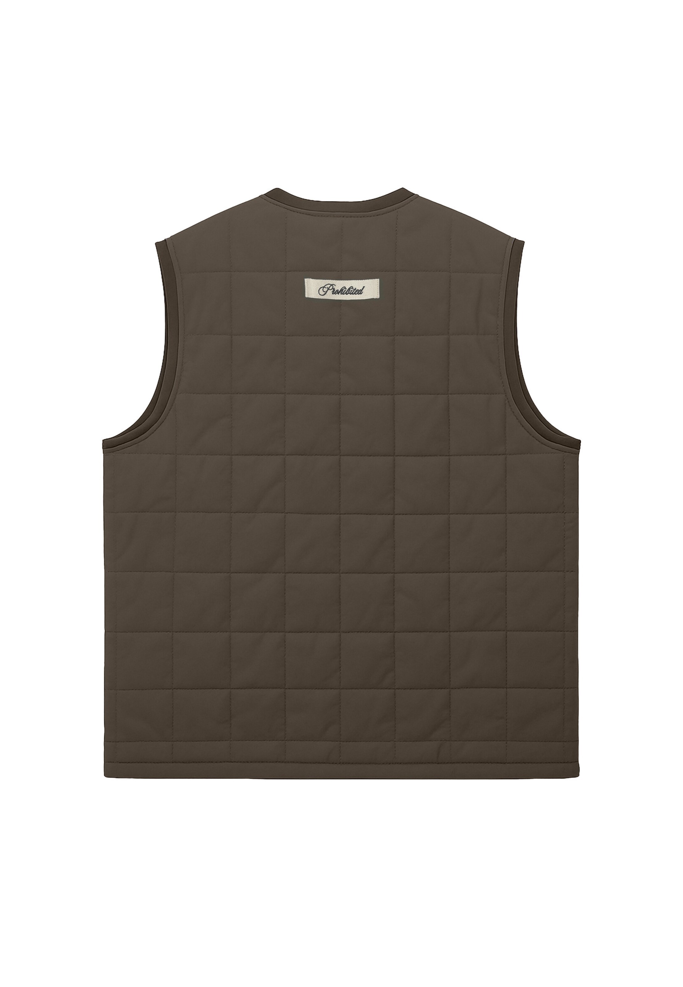 Gilet 'Autumn Field' Prohibited en marron
