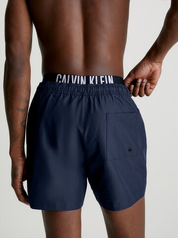 Calvin Klein Swimwear Plavecké šortky - Modrá