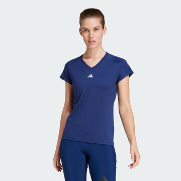 ADIDAS PERFORMANCE Functioneel shirt 'Essentials ' in Blauw: voorkant