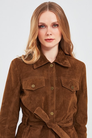 Derimod Between-Season Jacket in Brown