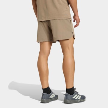 ADIDAS PERFORMANCE Regular Workout Pants 'D4T Essentials' in Green