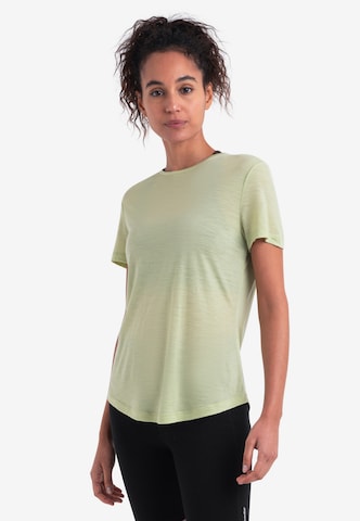 ICEBREAKER Функционална тениска 'Cool-Lite Sphere III' в зелено: отпред